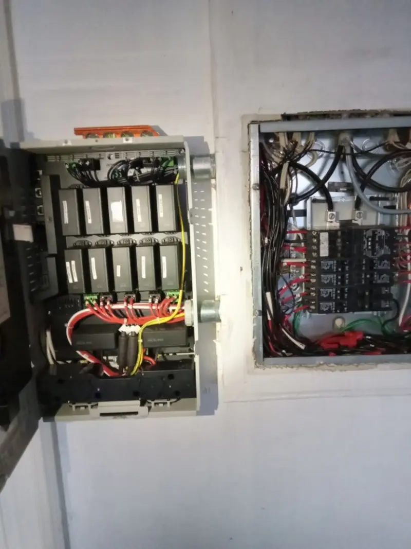 Electrical panel upgrade completed for Ring Doorbell Installation in West Tisbury
